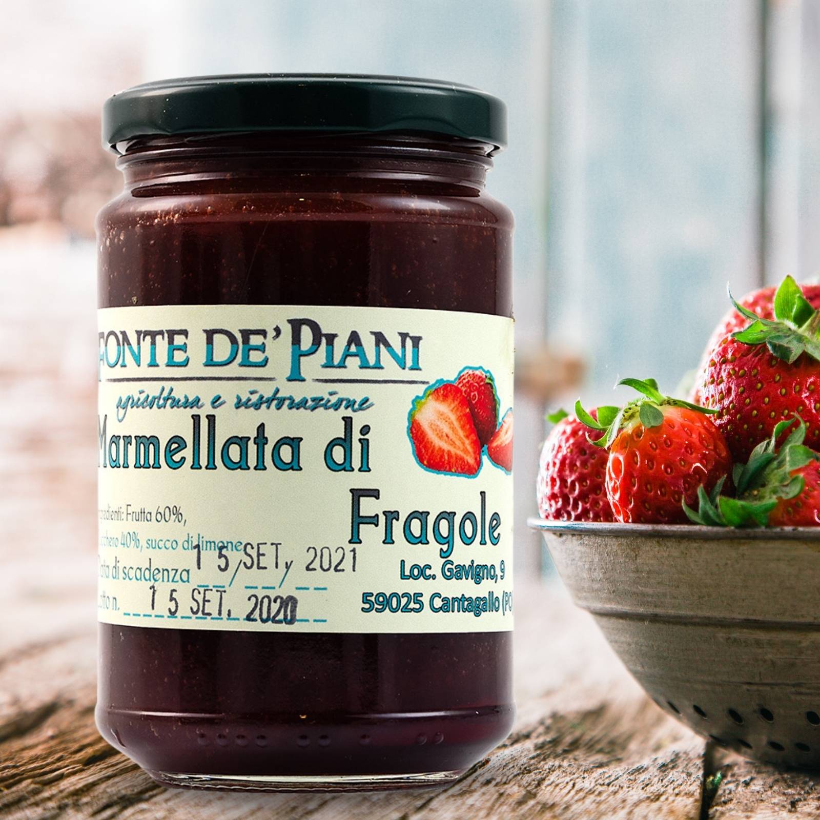 Agriturismo Fonte de Piani Marmellata di Fragole