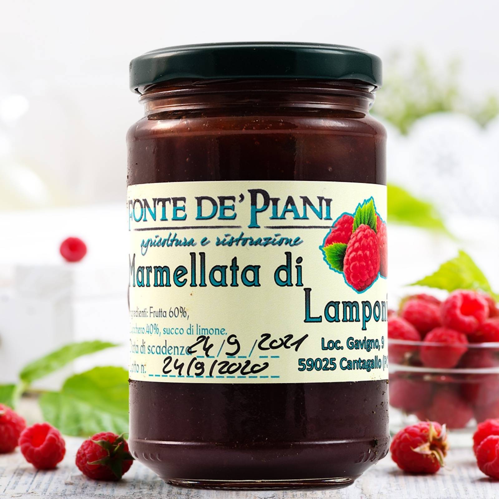 Agriturismo Fonte de Piani Marmellata di Lamponi