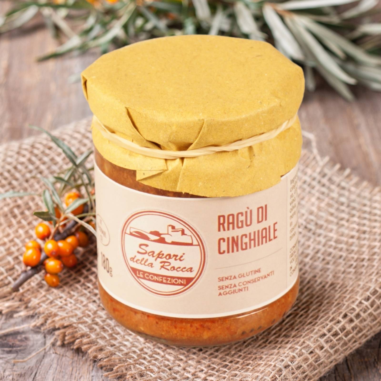 Sapori della Rocca Ragù di Cinghiale