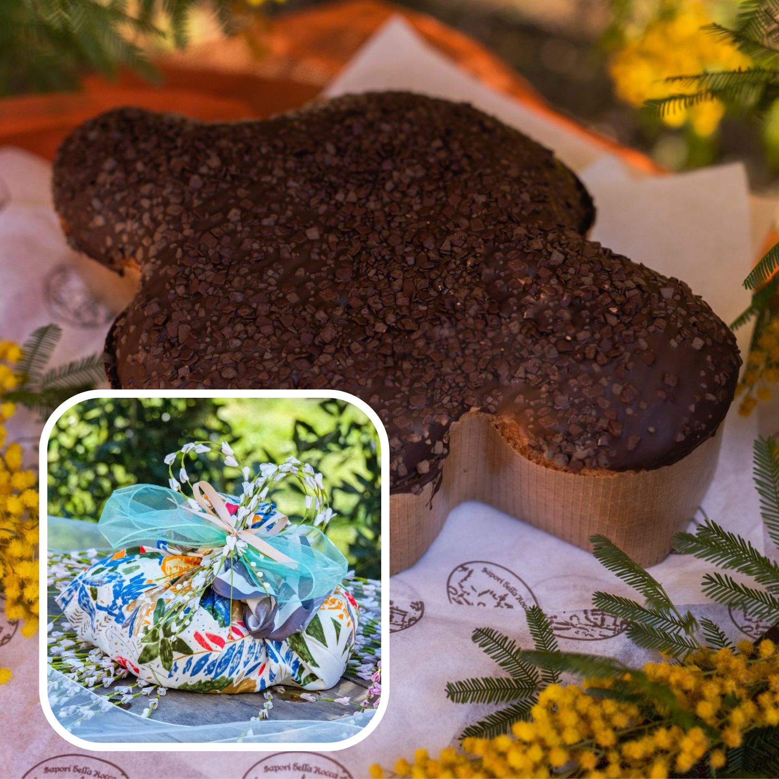 Sapori della Rocca Colomba al cioccolato La Ricca