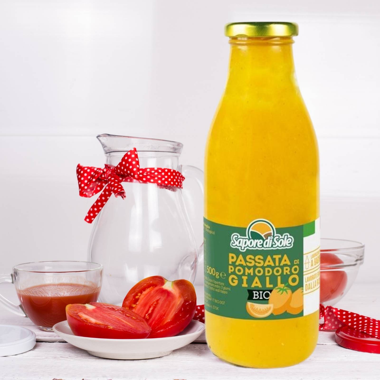 Sapore di Sole Passata di Pomodori Giallo