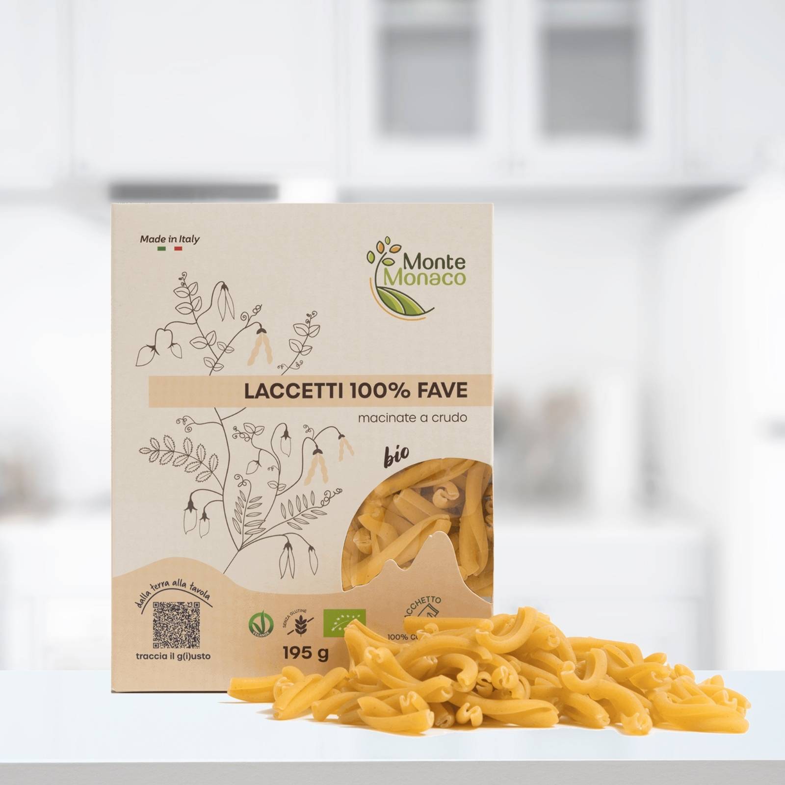 Monte Monaco Fusilli 100% Ceci 